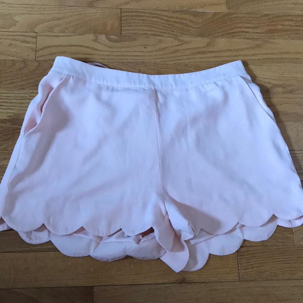 Light pink shorts